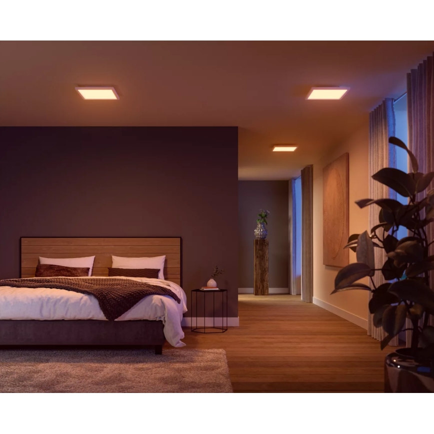 Philips - LED RGBW Zatemnitvena stropna svetilka Hue SURIMU LED/27W/230V