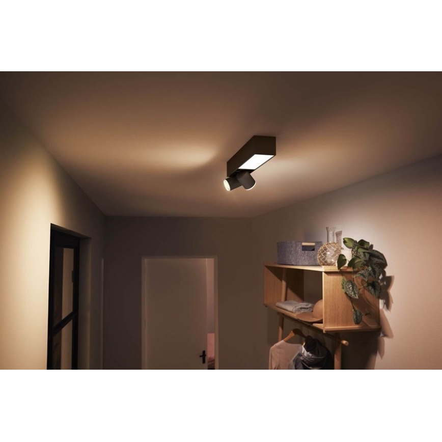 Philips - LED RGBW Zatemnitveni reflektor Hue CENTRIS LED/11W/230V + 2xGU10/5,7W