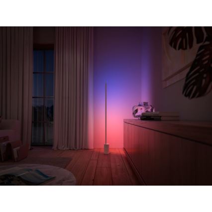 Philips - LED RGBW Zatemnitvena talna svetilka Hue SIGNE LED/29W/230V 2000-6500K bela