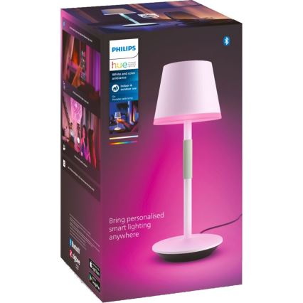 Philips - LED RGBW Zatemnitvena zunanja svetilka na dotik Hue GO LED/6,2W/230V 2000-6500K IP54