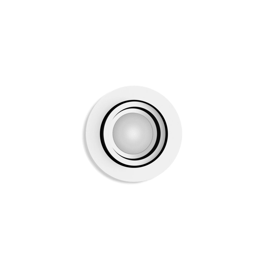 Philips - LED RGBW Zatemnitvena vgradna svetilka Hue CENTURA 1xGU10/4,2W/230V 2000-6500K