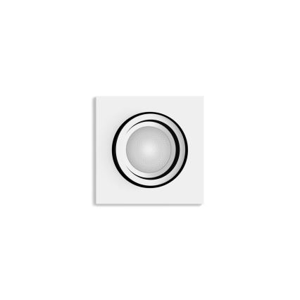 Philips - LED RGBW Zatemnitvena vgradna svetilka Hue CENTURA 1xGU10/4,2W/230V 2000-6500K