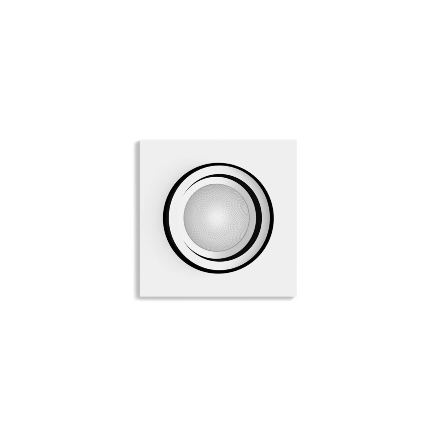 Philips - LED RGBW Zatemnitvena vgradna svetilka Hue CENTURA 1xGU10/4,2W/230V 2000-6500K
