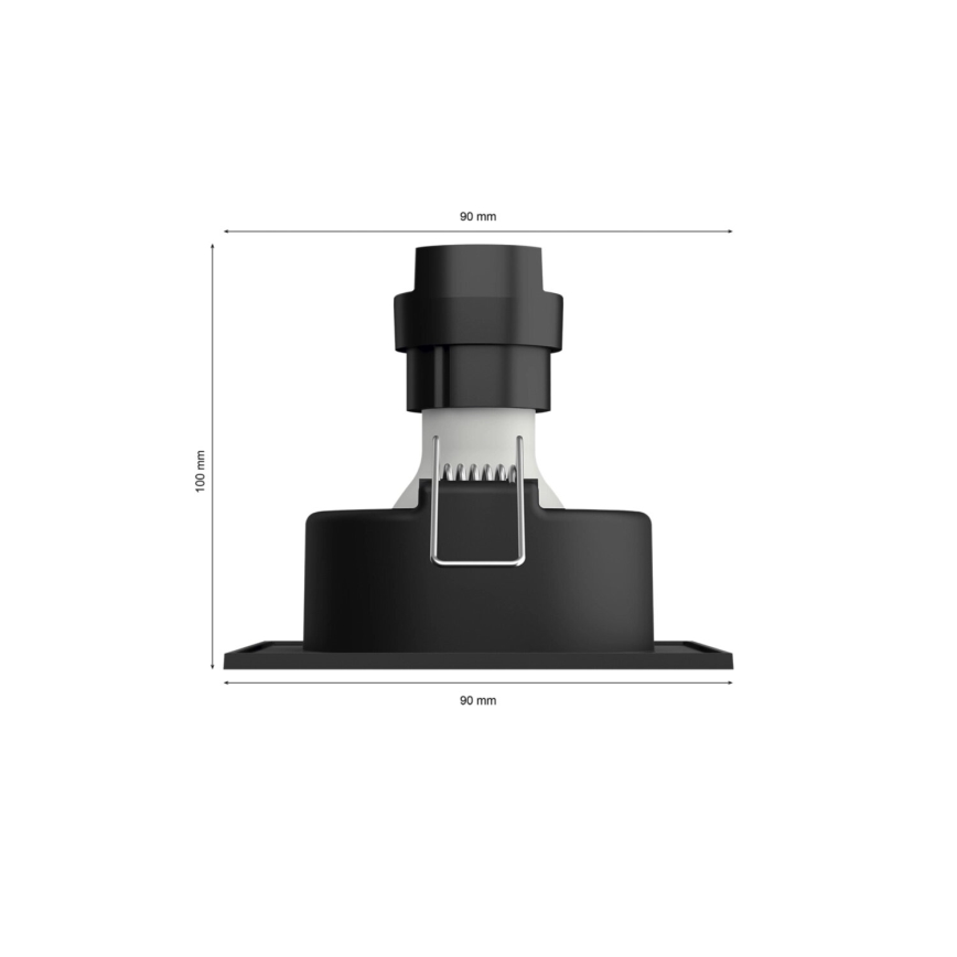 Philips - LED RGBW Zatemnitvena vgradna svetilka Hue CENTURA 1xGU10/4,2W/230V 2000-6500K