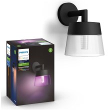 Philips - LED RGBW Zatemnitvena zunanja stenska svetilka Hue ATTRACT LED/8W/230V 2000-6500K IP44