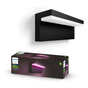 Philips - LED RGBW Zatemnitvena zunanja stenska svetilka Hue NYRO LED/13,5W/230V 2000-6500K IP44