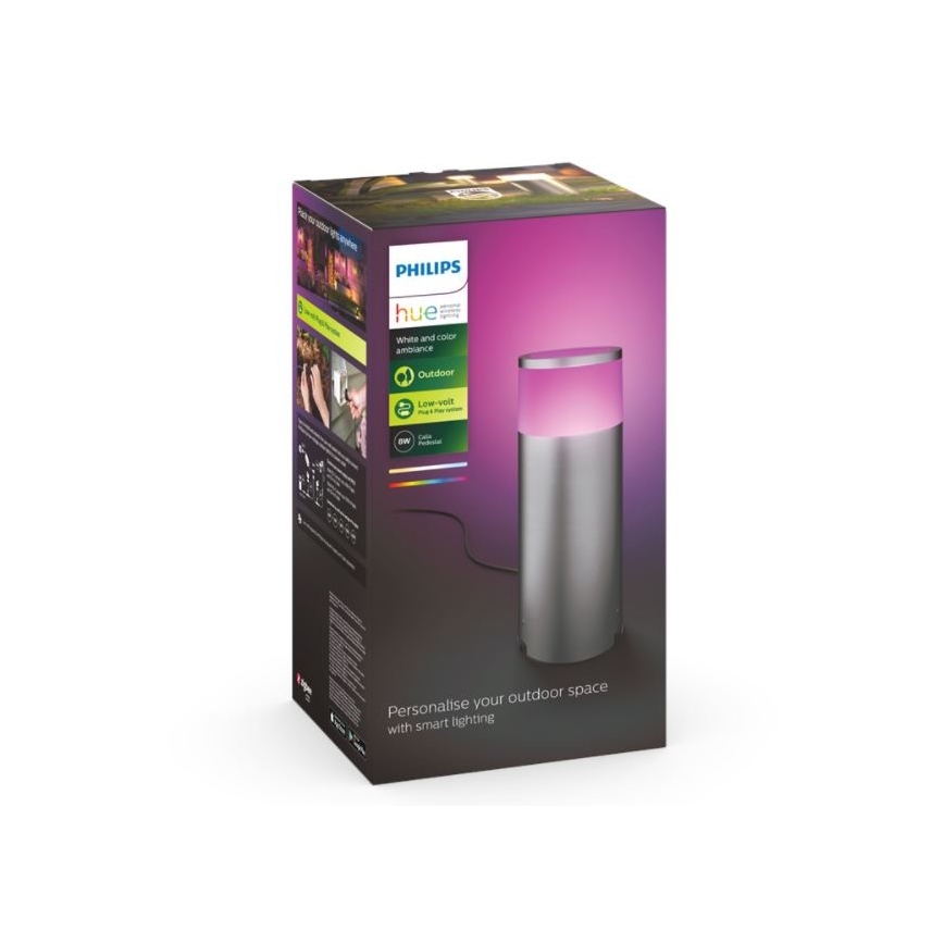 Philips - LED RGBW Zatemnitvena zunanja svetilka Hue CALLA LED/8W/230V IP44