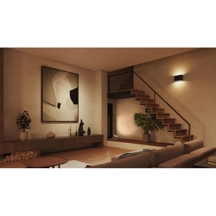 Philips - LED RGBW Zatemnitvena zunanja stenska svetilka Hue DYMERA 2xLED/10,2W/230V 2000-6500K IP44