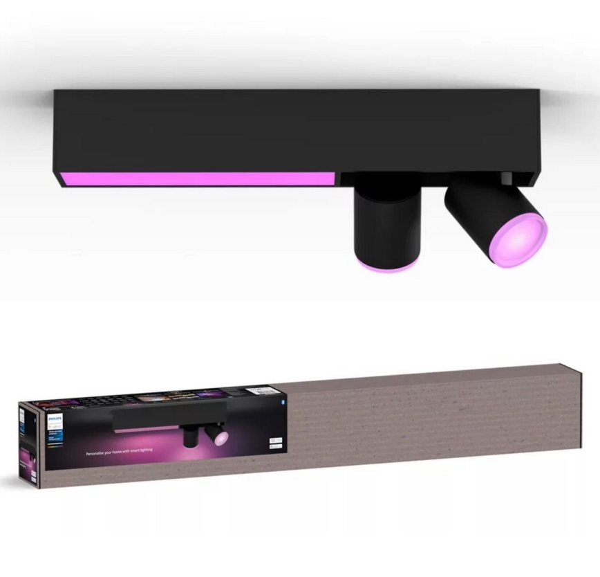 Philips - LED RGBW Zatemnitveni reflektor Hue CENTRIS 2xGU10/4,2W/230V + LED/11W 2000-6500K