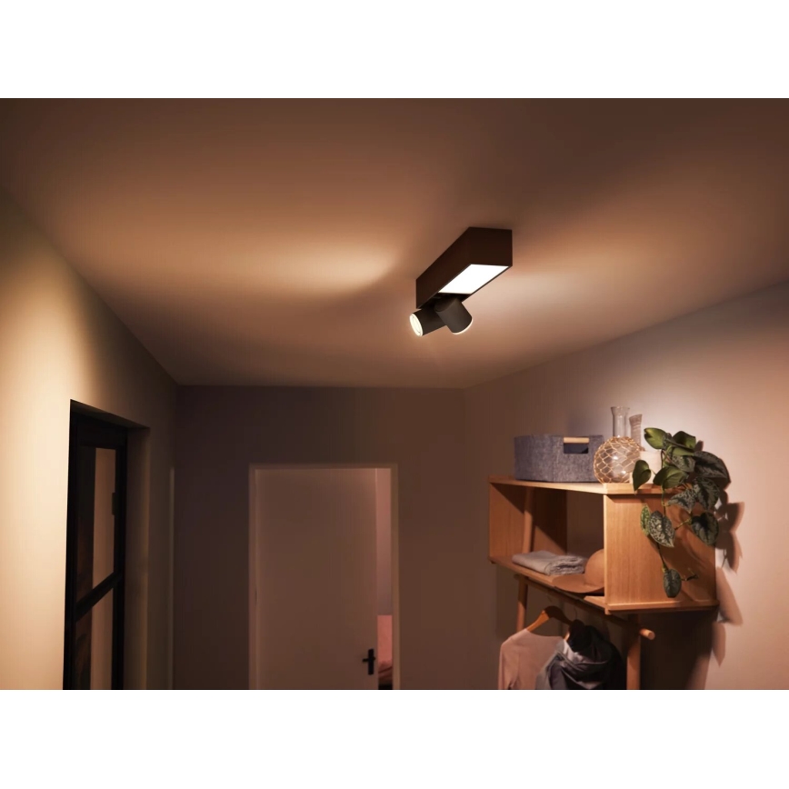 Philips - LED RGBW Zatemnitveni reflektor Hue CENTRIS 2xGU10/4,2W/230V + LED/11W 2000-6500K