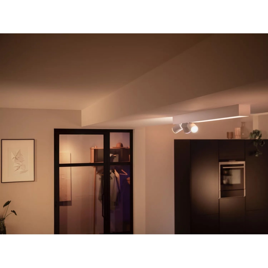 Philips - LED RGBW Zatemnitveni reflektor Hue CENTRIS 3xGU10/4,2W/230V + LED/11W 2000-6500K