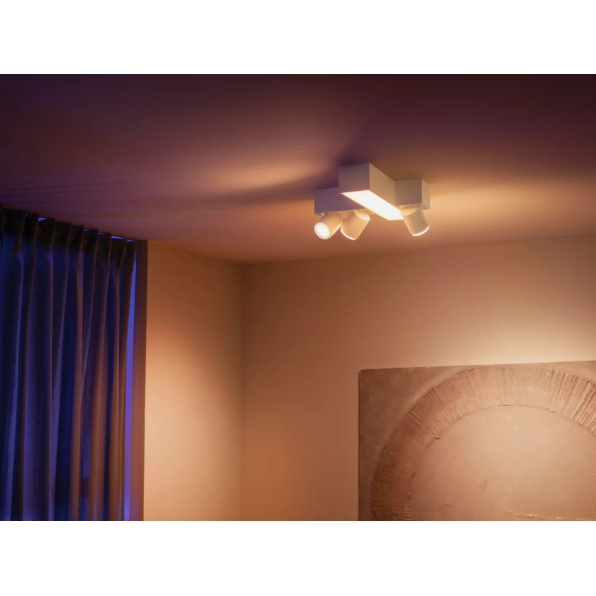 Philips - LED RGBW Zatemnitveni reflektor Hue CENTRIS 3xGU10/4,2W/230V + LED/11W 2000-6500K