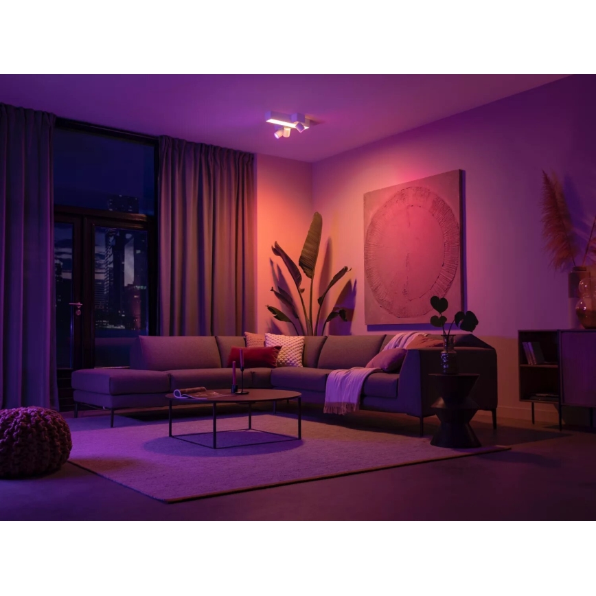 Philips - LED RGBW Zatemnitveni reflektor Hue CENTRIS 3xGU10/4,2W/230V + LED/11W 2000-6500K