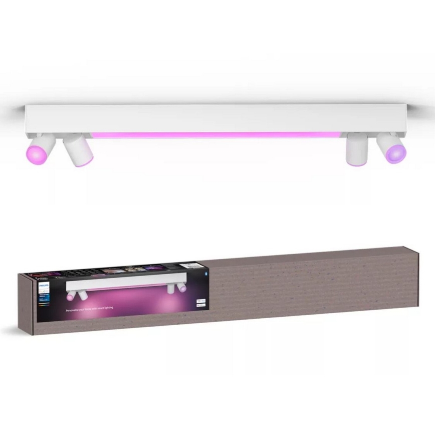 Philips - LED RGBW Zatemnitveni reflektor Hue CENTRIS 4xGU10/4,2W/230V + LED/11W 2000-6500K
