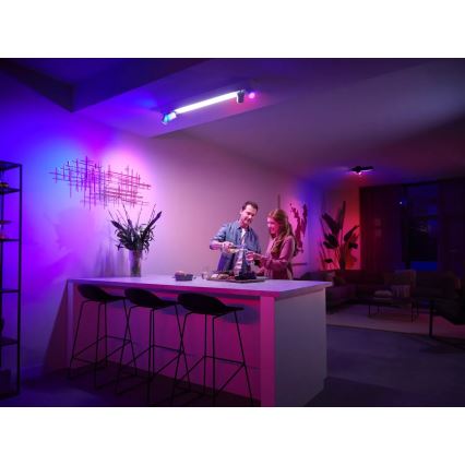 Philips - LED RGBW Zatemnitveni reflektor Hue CENTRIS 4xGU10/4,2W/230V + LED/11W 2000-6500K