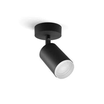 Philips - LED RGBW Zatemnitveni reflektor Hue FUGATO 1xGU10/4,2W/230V 2000-6500K črna