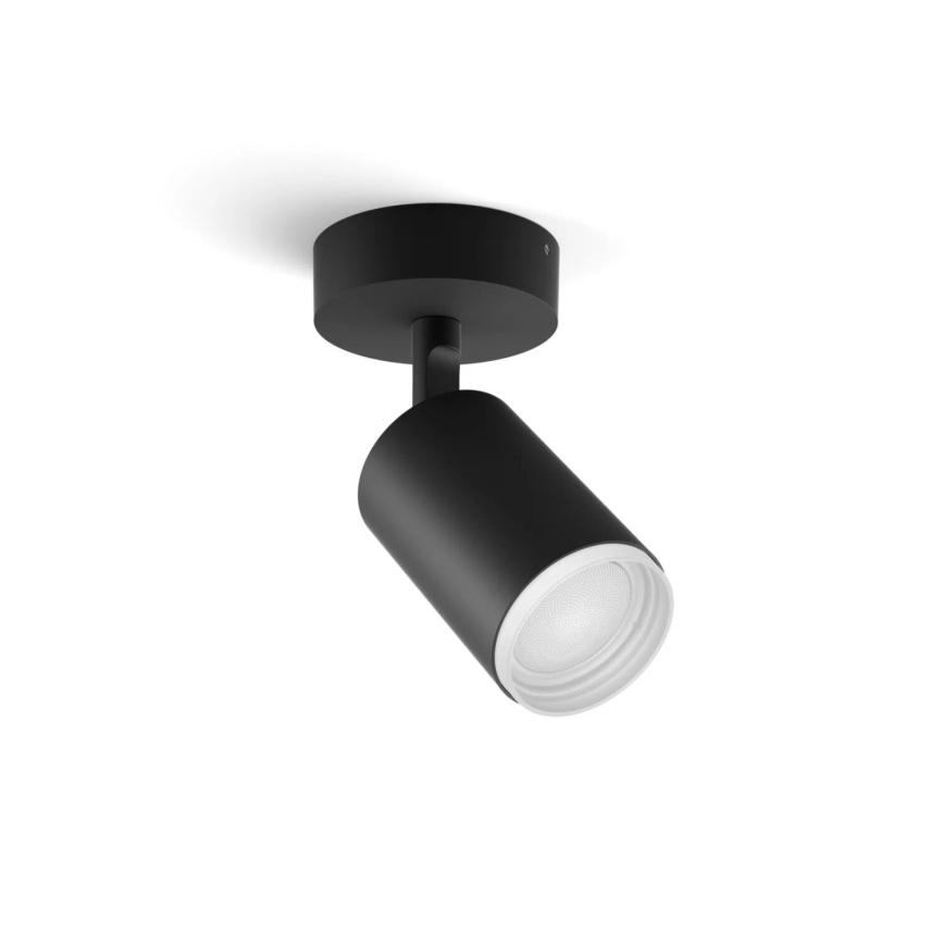 Philips - LED RGBW Zatemnitveni reflektor Hue FUGATO 1xGU10/4,2W/230V 2000-6500K črna
