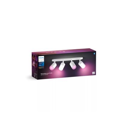 Philips - LED RGBW Zatemnitveni reflektor Hue FUGATO 4xGU10/4,2W/230V 2000-6500K bela