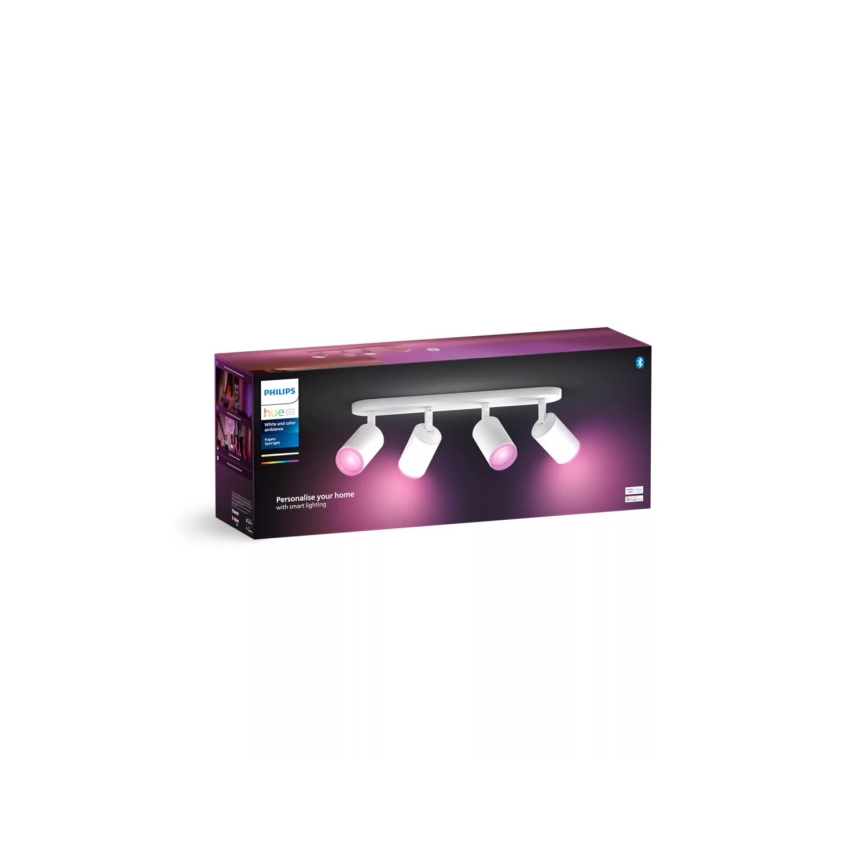 Philips - LED RGBW Zatemnitveni reflektor Hue FUGATO 4xGU10/4,2W/230V 2000-6500K bela