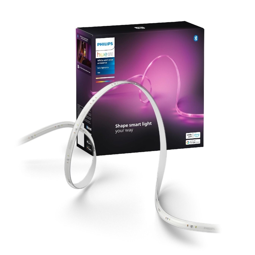 Philips - LED RGBW Zatemnitveni trak Hue WHITE AND COLOR AMBIANCE 5m LED/20W/230V 2000-6500K