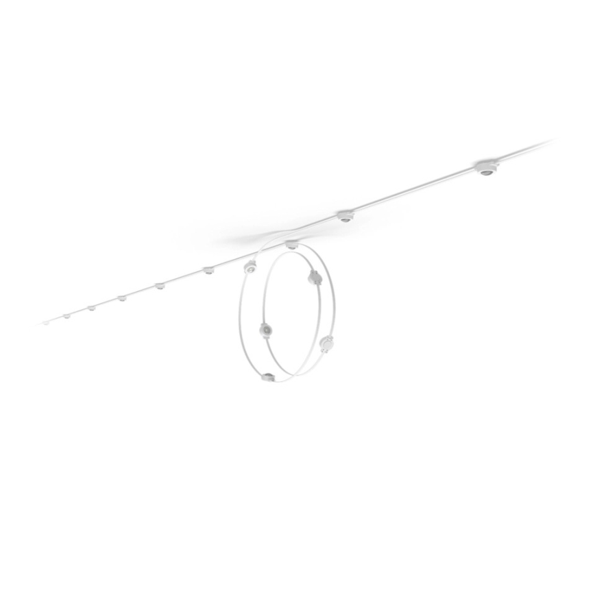 Philips - LED RGBW Podaljšljiv zatemljiv zunanji niz luči Hue FESTAVIA 16xLED 9m 1000-20000K IP65