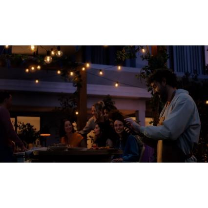 Philips - LED RGBW zatemljiv podaljšni zunanji niz Hue FESTAVIA 20 × LED 14 m IP65