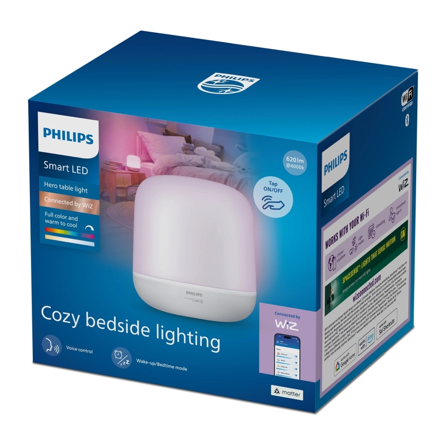 Philips - LED RGBW zatemnljiva na dotik namizna svetilka SMART LED/8,5W/230V 2200-6500K Wi-Fi