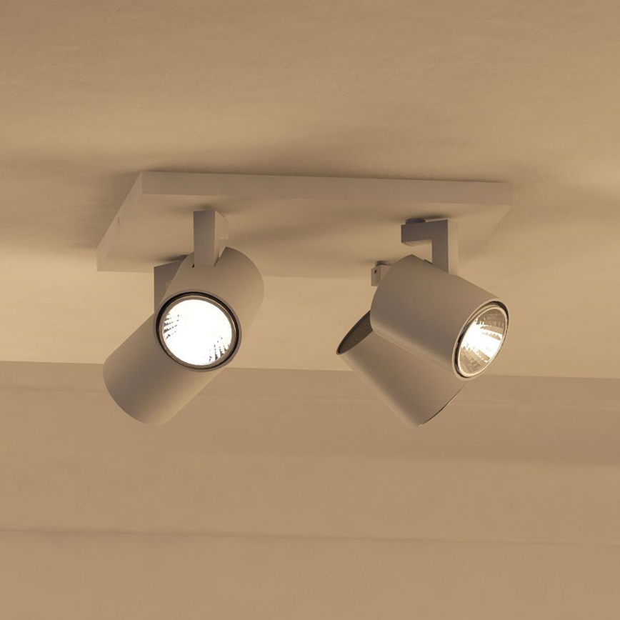 Philips - LED RGBW zatemnjiva točkovna svetilka RUNNER 4xGU10/6,5W/230V 2700-6500K bela