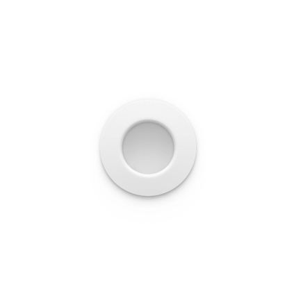 Philips - LED RGBW zatemnljivo stropno vgradno svetilo za kopalnico Hue SLIM LED/8,3W/230V 1000-20000K bela IP44