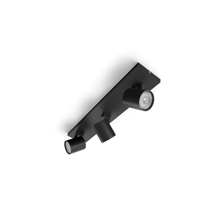 Philips - LED RGBW zatemnljivo točkovno svetilo RUNNER 3xGU10/6,5W/230V 2700-6500K črna
