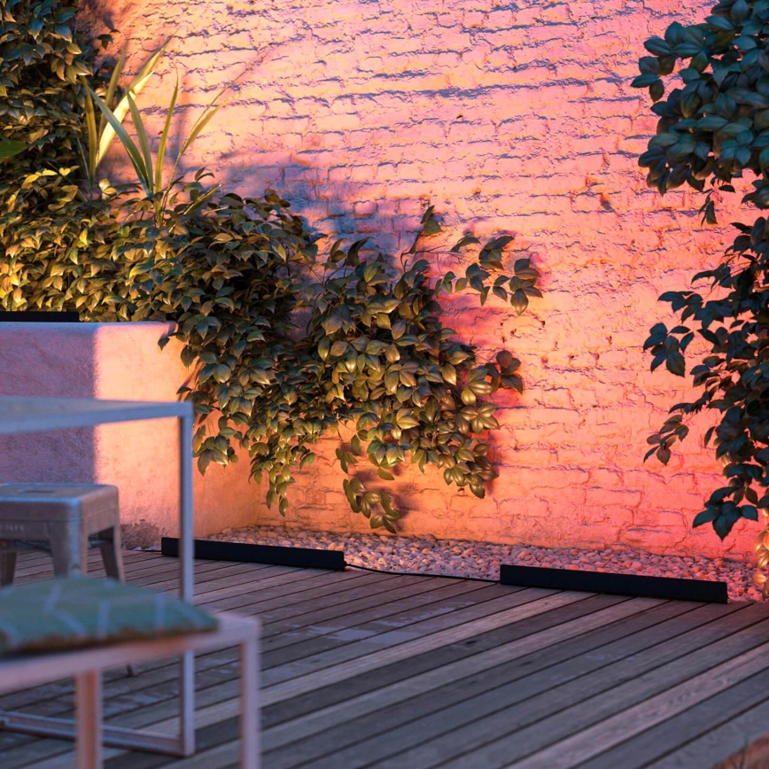 Philips - LED RGBW Zunanja svetilka Hue White in Color Ambiance LED/20W/24V IP65