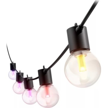 Philips - LED RGBW zunanji niz Hue FESTAVIA z možnostjo zatemnitve, 20 LED, 14 m, IP65