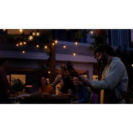 Philips - LED RGBW podaljšni zatemnjevalen zunanji niz Hue FESTAVIA 30xLED 21m IP65