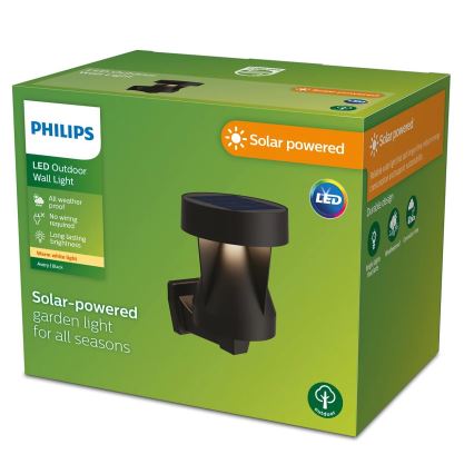 Philips - LED Solarna stenska svetilka AVERY LED/1,8W/3,7V 2700K IP44