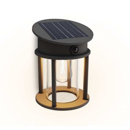 Philips - LED Solarna stenska svetilka s senzorjem GERI LED/3,2W/3,7V 2700K IP44