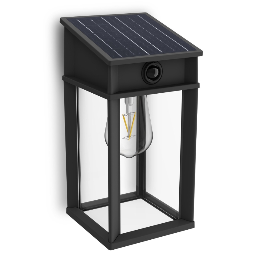Philips - LED Solarna stenska svetilka s senzorjem GERI LED/3,2W/3,7V 4000K IP44