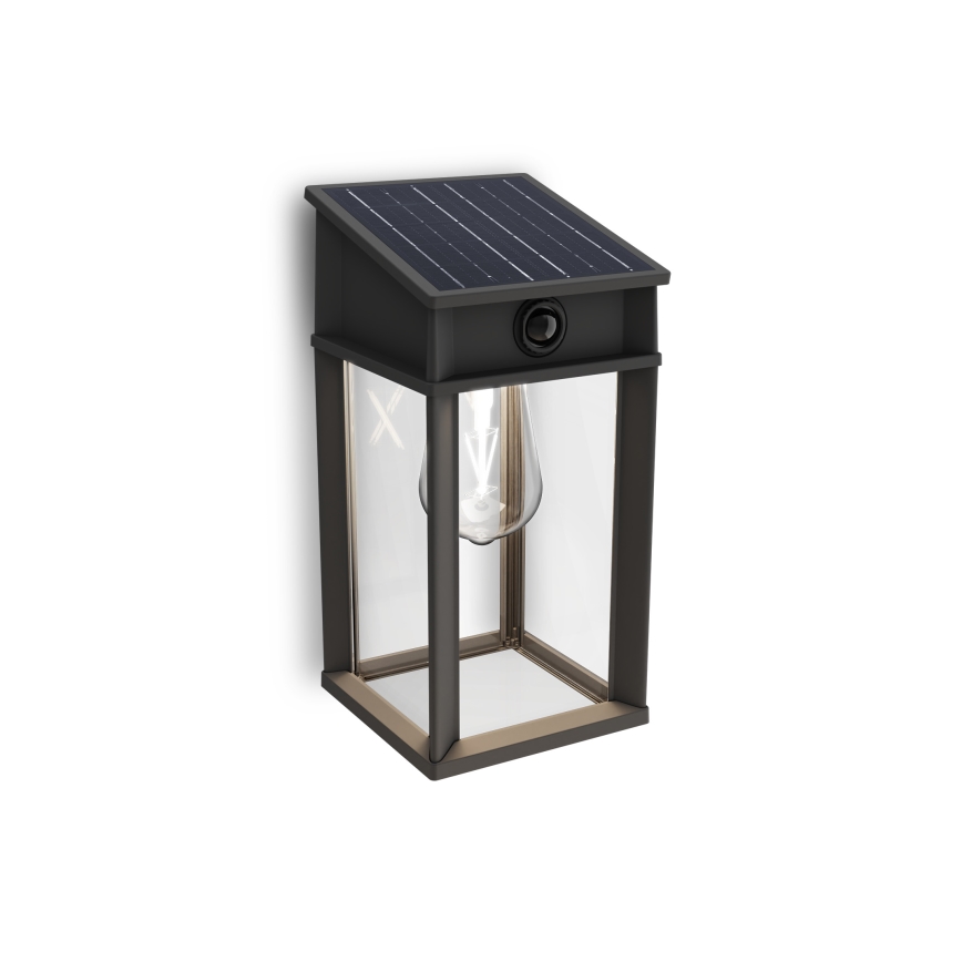 Philips - LED Solarna stenska svetilka s senzorjem GERI LED/3,2W/3,7V 4000K IP44