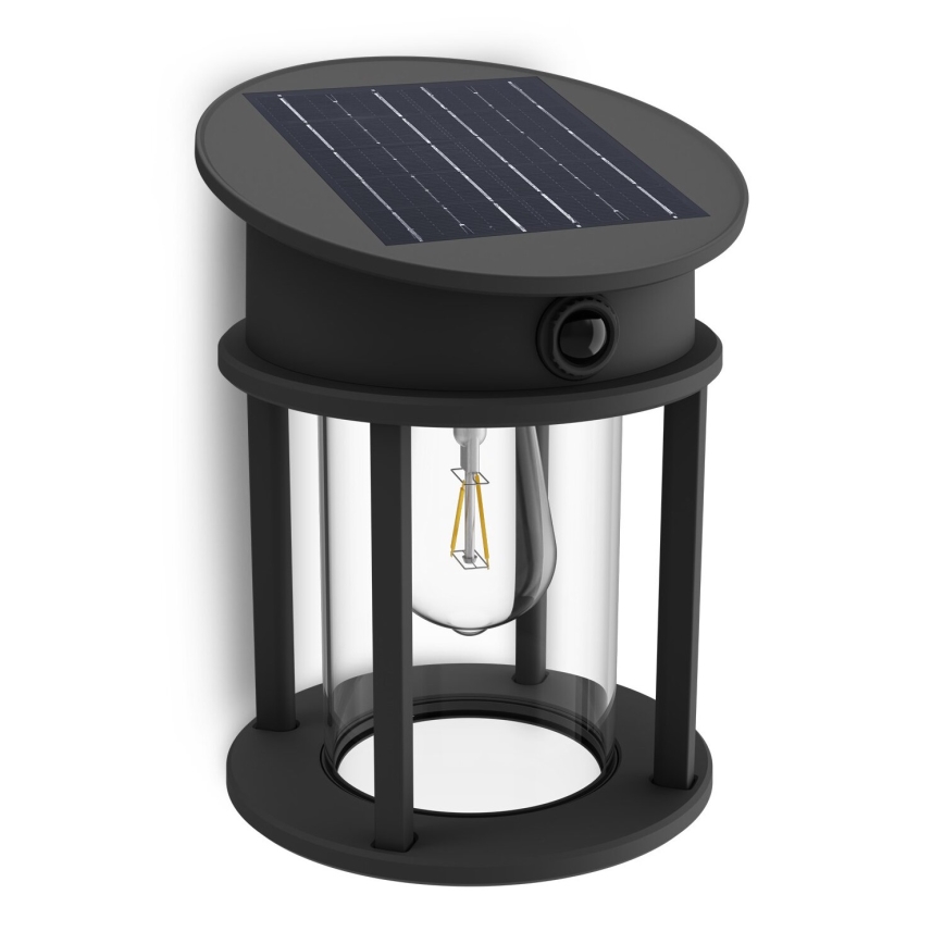 Philips - LED Solarna stenska svetilka s senzorjem GERI LED/3,2W/3,7V 4000K IP44
