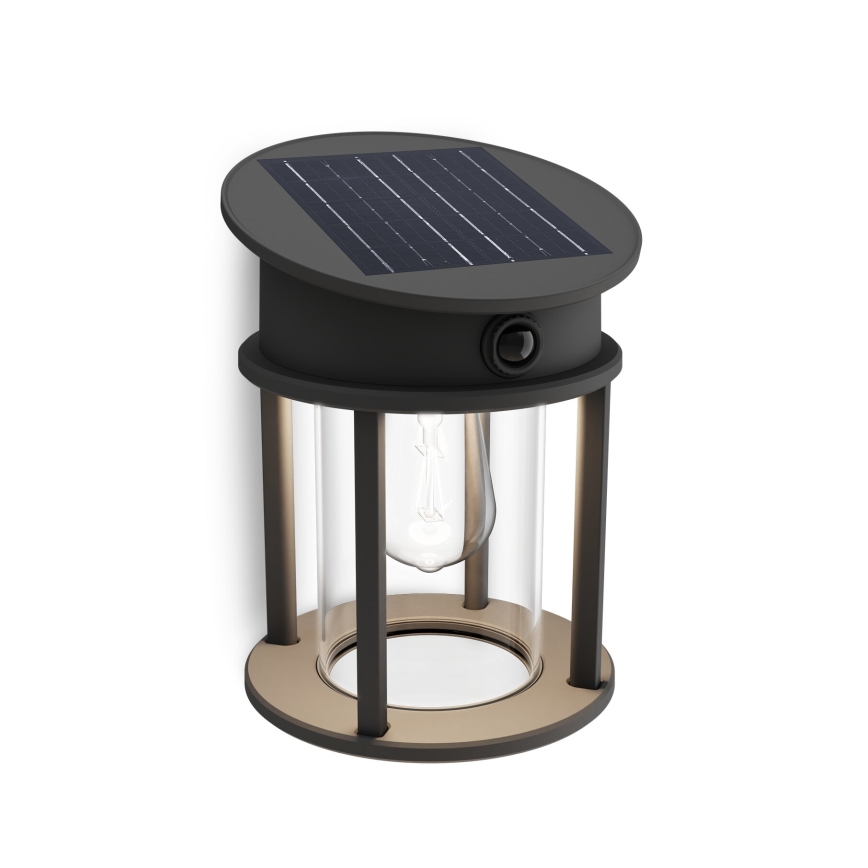 Philips - LED Solarna stenska svetilka s senzorjem GERI LED/3,2W/3,7V 4000K IP44