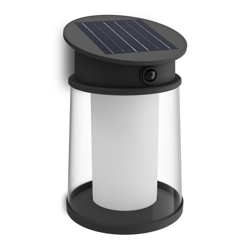 Philips - LED Solarna stenska svetilka s senzorjem JUDA LED/3,2W/3,7V 2700K IP44