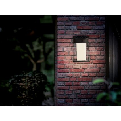 Philips - LED Solarna stenska svetilka s senzorjem JUDA LED/3,2W/3,7V 4000K IP44