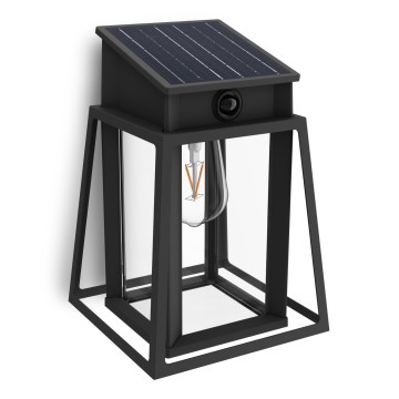 Philips - LED Solarna stenska svetilka s senzorjem LYSIN LED/3,2W/3,7V 2700K IP44