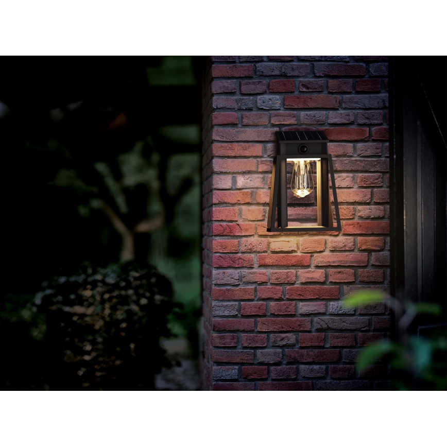 Philips - LED Solarna stenska svetilka s senzorjem LYSIN LED/3,2W/3,7V 2600 mAh 2700K IP44