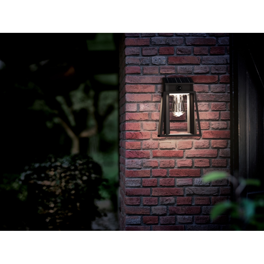 Philips - LED Solarna stenska svetilka s senzorjem LYSIN LED/3,2W/3,7V 4000K IP44