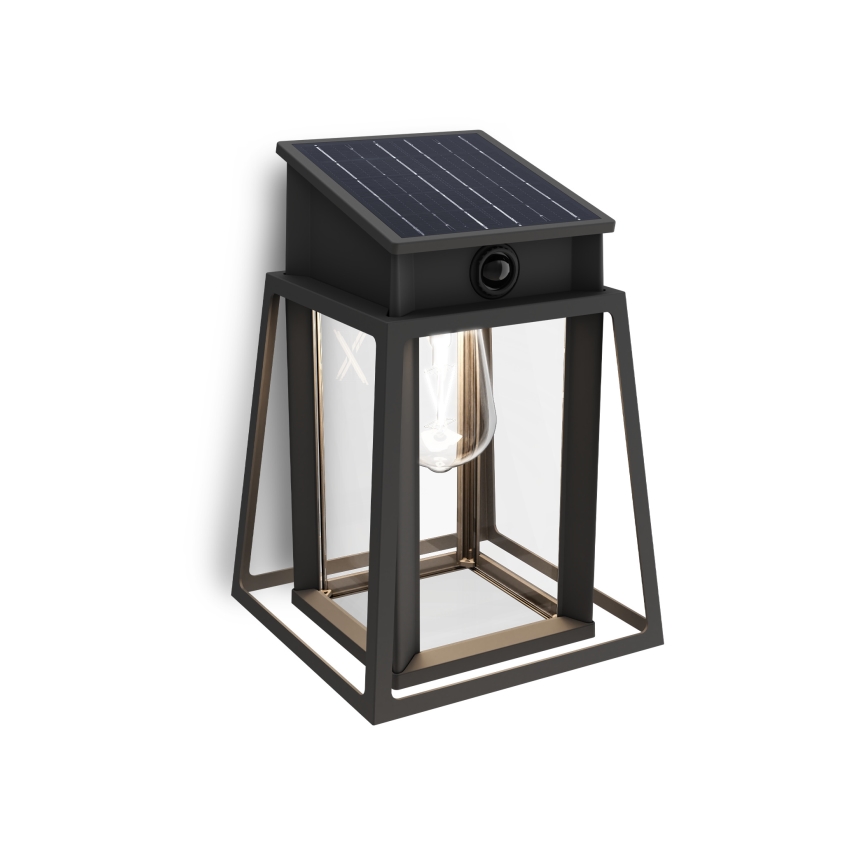 Philips - LED Solarna stenska svetilka s senzorjem LYSIN LED/3,2W/3,7V 4000K IP44