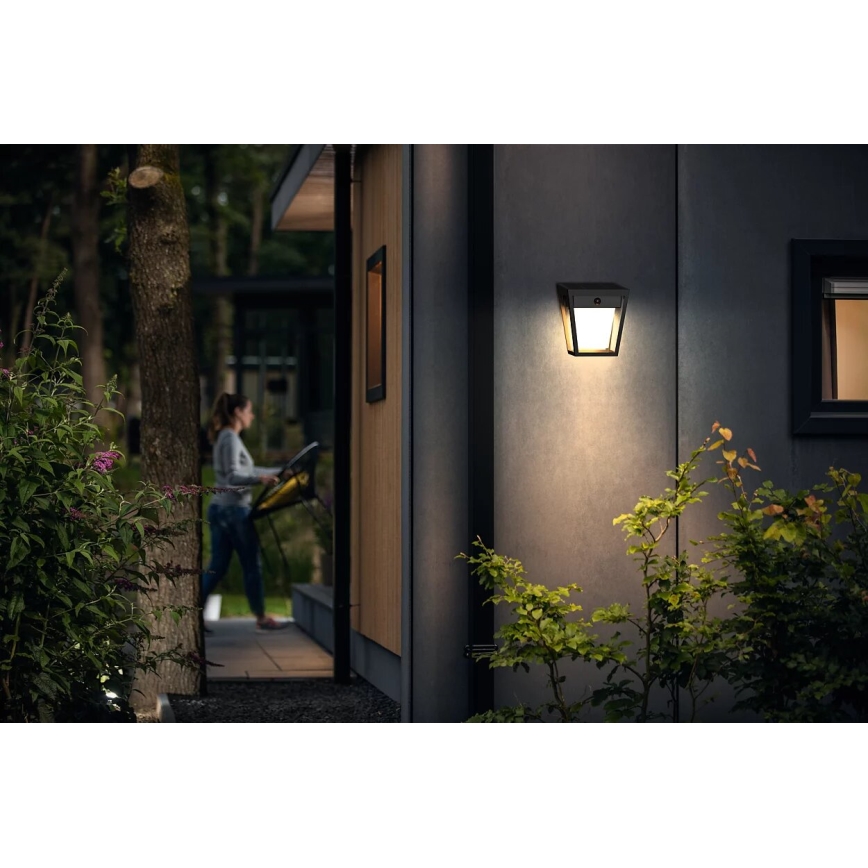 Philips - LED Solarna stenska svetilka s senzorjem NISSA LED/1,8W/3,7V 3000K IP44
