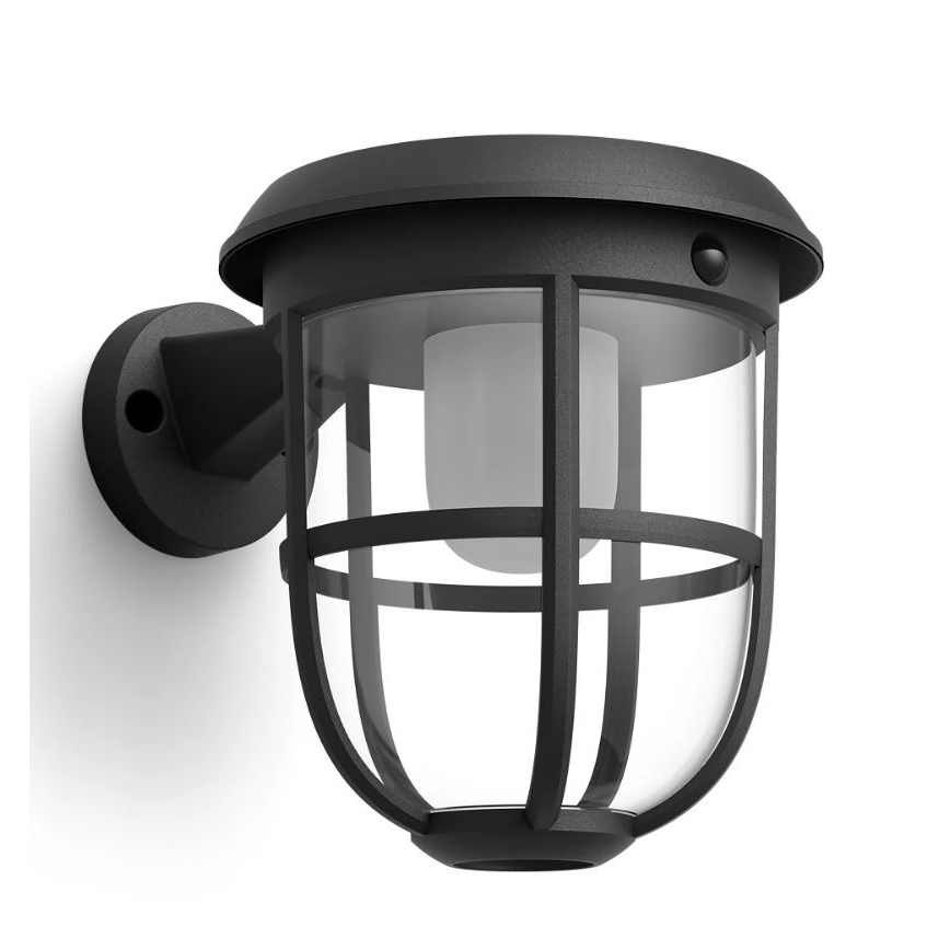Philips - LED Solarna stenska svetilka s senzorjem RADII LED/1,3W/3,7V 3000K IP44