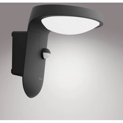 Philips - LED Solarna stenska svetilka s senzorjem LED/1,2W/4V 1800 mAh 4000K IP44