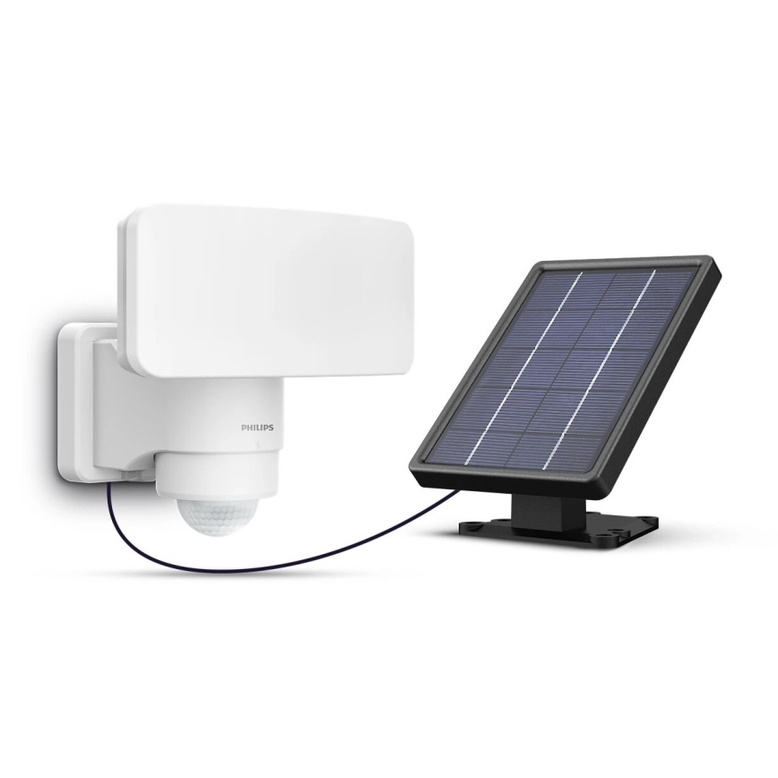 Philips - LED Solarna stenska svetilka s senzorjem TYLUS LED/6W/3,7V 3000K IP44