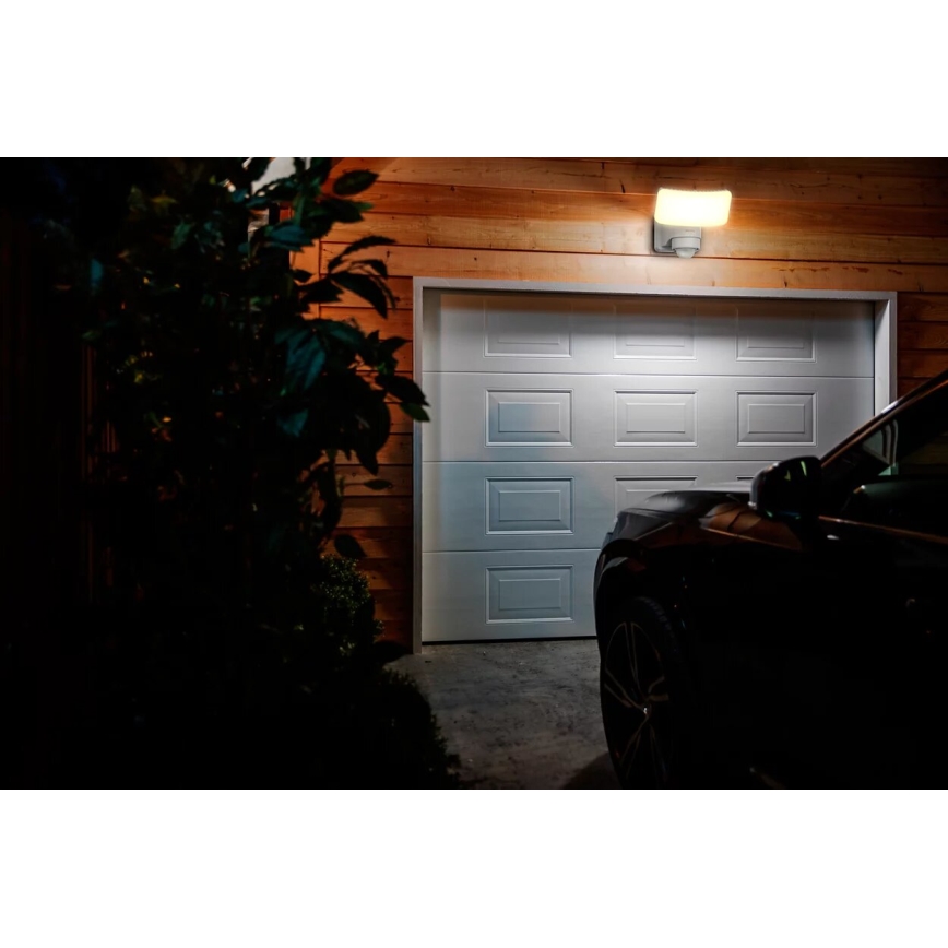 Philips - LED Solarna stenska svetilka s senzorjem TYLUS LED/6W/3,7V 3000K IP44